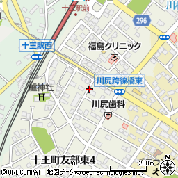 茨城県日立市十王町友部東周辺の地図