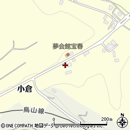 栃木県那須烏山市小倉973周辺の地図