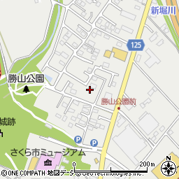 栃木県さくら市氏家1370-5周辺の地図