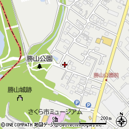栃木県さくら市氏家1368-9周辺の地図