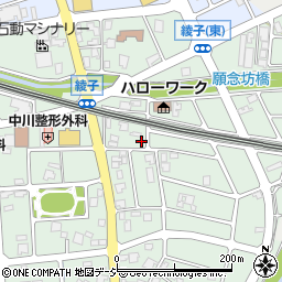 富山県小矢部市綾子5172周辺の地図