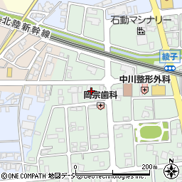 富山県小矢部市綾子530-4周辺の地図
