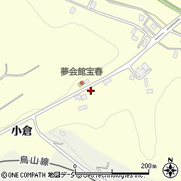 栃木県那須烏山市小倉965周辺の地図