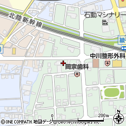 富山県小矢部市綾子512-1周辺の地図