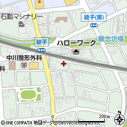 富山県小矢部市綾子5173周辺の地図