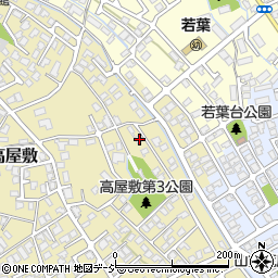 富山県富山市高屋敷460周辺の地図
