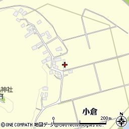 栃木県那須烏山市小倉74周辺の地図