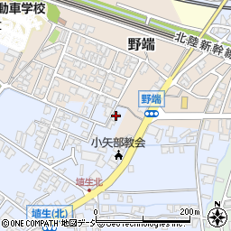 富山県小矢部市埴生1636周辺の地図