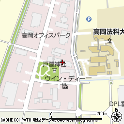 富山県産業高度化センター周辺の地図