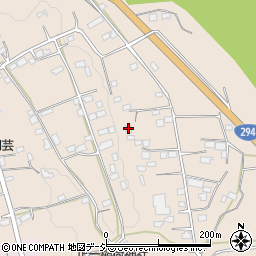 栃木県那須烏山市滝田658-2周辺の地図