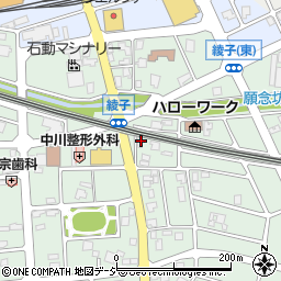 富山県小矢部市綾子5176周辺の地図
