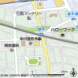 富山県小矢部市綾子3982周辺の地図
