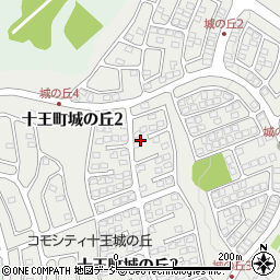 茨城県日立市十王町城の丘2丁目周辺の地図