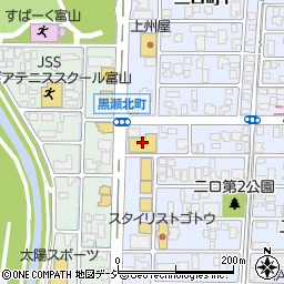 ゴルフ５富山店（オーダクラブ工房ワークショップ）周辺の地図