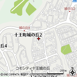 茨城県日立市十王町城の丘2丁目22周辺の地図