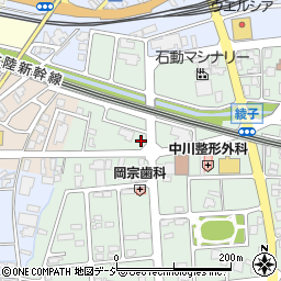 富山県小矢部市綾子5627周辺の地図