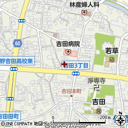宮沢医院周辺の地図