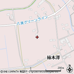 栃木県さくら市柿木澤816周辺の地図