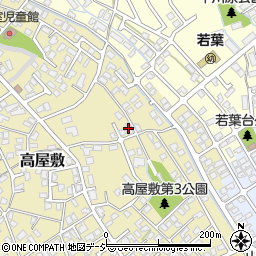 富山県富山市高屋敷286周辺の地図