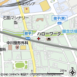 富山県小矢部市綾子5183周辺の地図