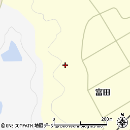 石川県津幡町（河北郡）富田（ツ）周辺の地図