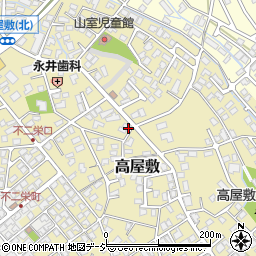 富山県富山市高屋敷652周辺の地図