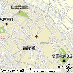 富山県富山市高屋敷256周辺の地図