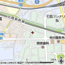 富山県小矢部市綾子461周辺の地図