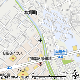 富山県富山市本郷町64-12周辺の地図