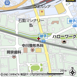 富山県小矢部市綾子5706周辺の地図