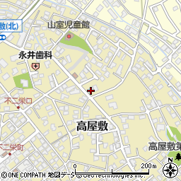 富山県富山市高屋敷597周辺の地図