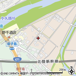 富山県小矢部市小神471周辺の地図
