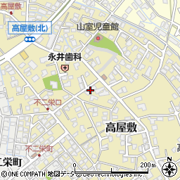 富山県富山市高屋敷647周辺の地図