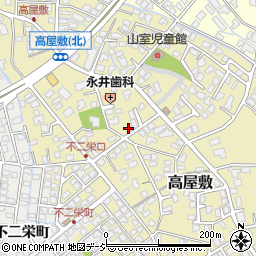 富山県富山市高屋敷640周辺の地図