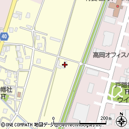 石代水田作協業施設周辺の地図