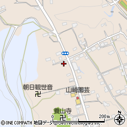栃木県那須烏山市滝田849-1周辺の地図