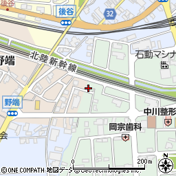 富山県小矢部市綾子457周辺の地図