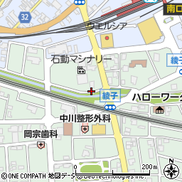 富山県小矢部市綾子5568周辺の地図