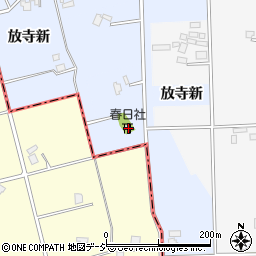 富山県高岡市戸出放寺新3周辺の地図