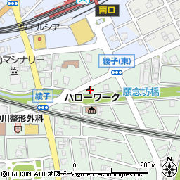 富山県小矢部市綾子5522周辺の地図