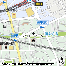 富山県小矢部市綾子5521周辺の地図