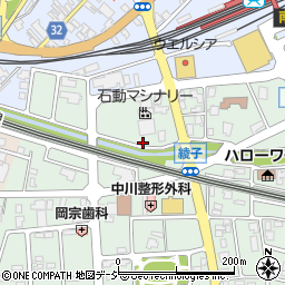 富山県小矢部市綾子5578周辺の地図