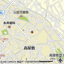 富山県富山市高屋敷594周辺の地図