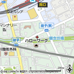 富山県小矢部市綾子5520周辺の地図