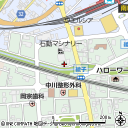 富山県小矢部市綾子5577周辺の地図