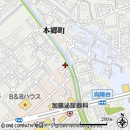 富山県富山市本郷町64-9周辺の地図