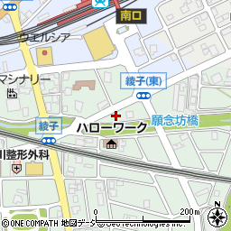 富山県小矢部市綾子5519周辺の地図