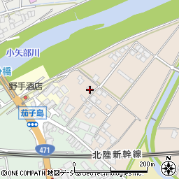 富山県小矢部市小神506周辺の地図