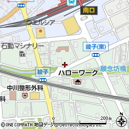 富山県小矢部市綾子5526周辺の地図
