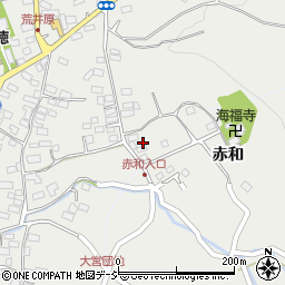 長野県上高井郡高山村高井2822周辺の地図